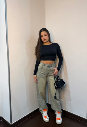 crop con schiena scoperta